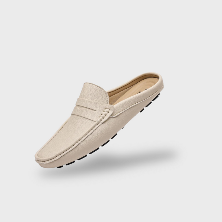 Lex & Baron | Men’s Summer Leather Slip-On Loafers