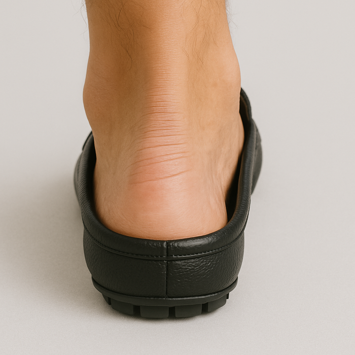 Lex & Baron | Men’s Summer Leather Slip-On Loafers